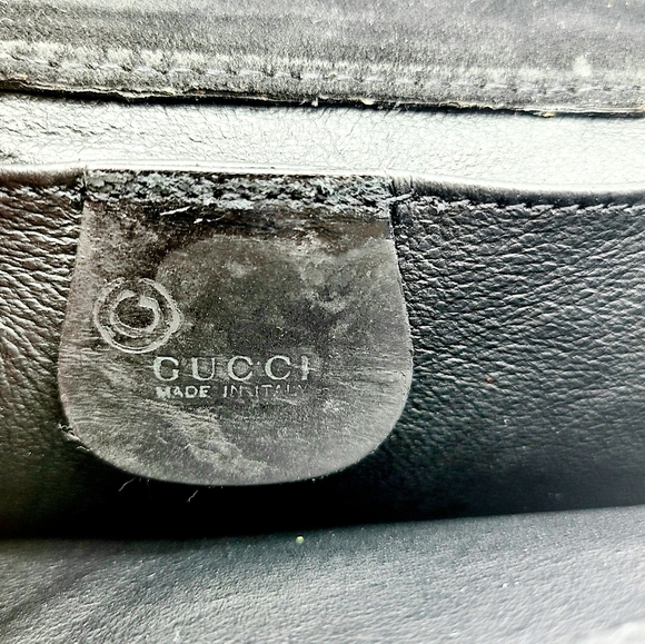 Gucci Leather Clutch Bag - Picture 5 of 6